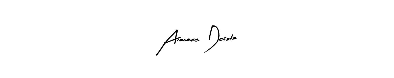 See photos of Anamarie Desola official signature by Spectra . Check more albums & portfolios. Read reviews & check more about Arty Signature font. Anamarie Desola signature style 8 images and pictures png
