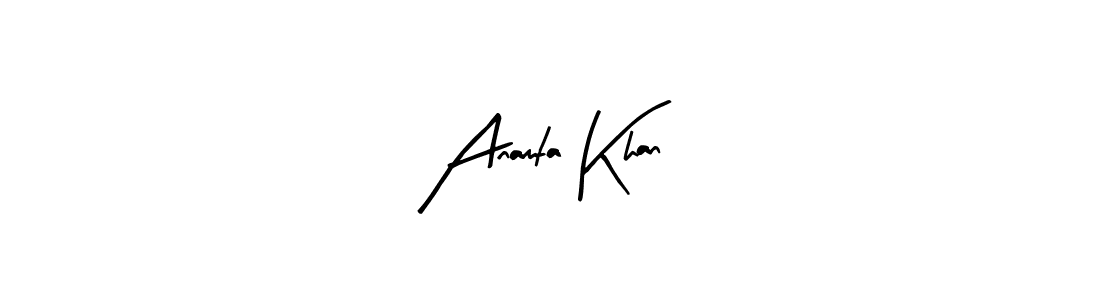 Create a beautiful signature design for name Anamta Khan. With this signature (Arty Signature) fonts, you can make a handwritten signature for free. Anamta Khan signature style 8 images and pictures png