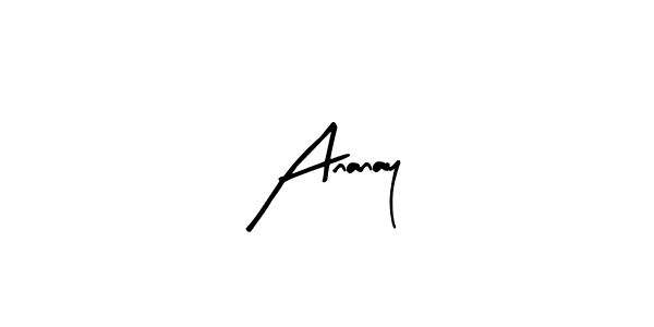 How to make Ananay signature? Arty Signature is a professional autograph style. Create handwritten signature for Ananay name. Ananay signature style 8 images and pictures png