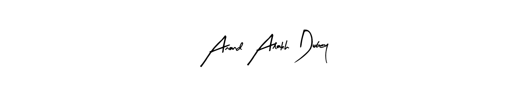 Design your own signature with our free online signature maker. With this signature software, you can create a handwritten (Arty Signature) signature for name Anand Alakh Dubey. Anand Alakh Dubey signature style 8 images and pictures png