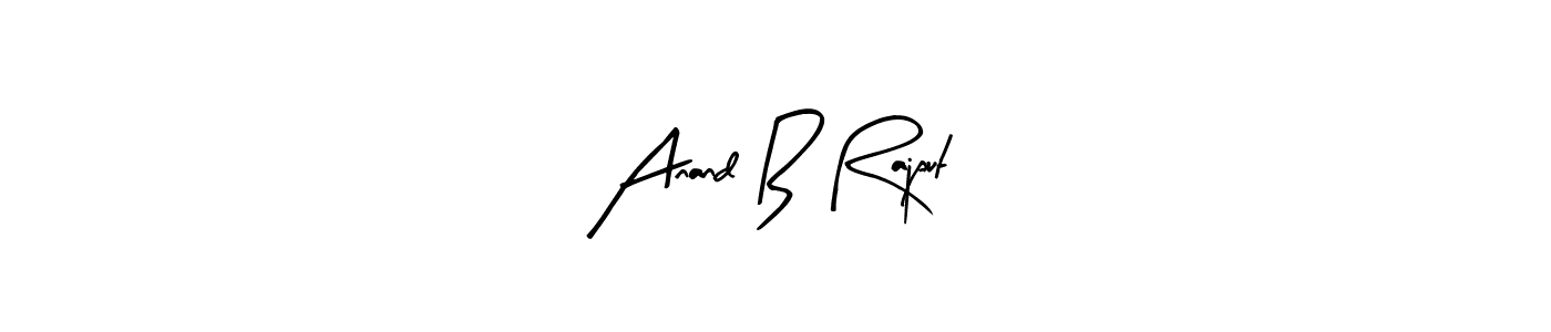 Make a beautiful signature design for name Anand B Rajput. With this signature (Arty Signature) style, you can create a handwritten signature for free. Anand B Rajput signature style 8 images and pictures png