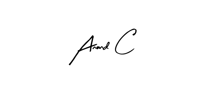 You should practise on your own different ways (Arty Signature) to write your name (Anand C) in signature. don't let someone else do it for you. Anand C signature style 8 images and pictures png