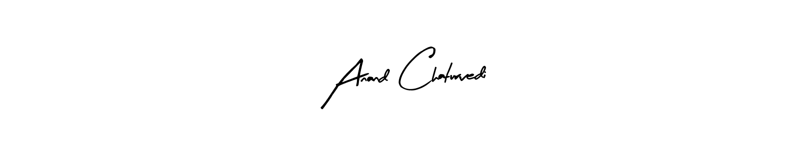 Make a beautiful signature design for name Anand Chaturvedi. With this signature (Arty Signature) style, you can create a handwritten signature for free. Anand Chaturvedi signature style 8 images and pictures png