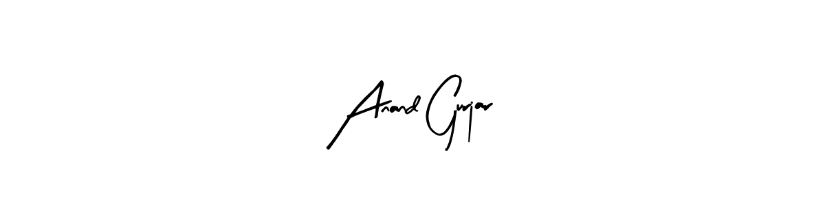 Also You can easily find your signature by using the search form. We will create Anand Gurjar name handwritten signature images for you free of cost using Arty Signature sign style. Anand Gurjar signature style 8 images and pictures png