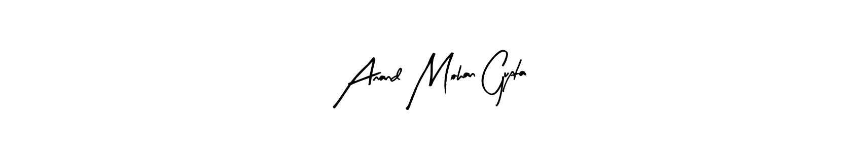 You can use this online signature creator to create a handwritten signature for the name Anand Mohan Gupta. This is the best online autograph maker. Anand Mohan Gupta signature style 8 images and pictures png