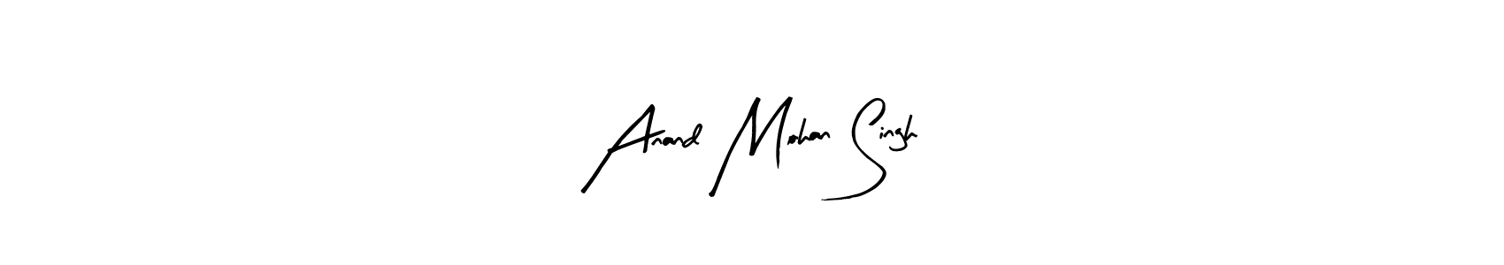 Also we have Anand Mohan Singh name is the best signature style. Create professional handwritten signature collection using Arty Signature autograph style. Anand Mohan Singh signature style 8 images and pictures png