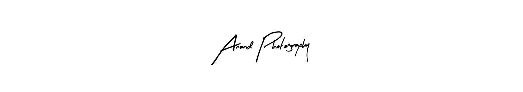 How to make Anand Photography name signature. Use Arty Signature style for creating short signs online. This is the latest handwritten sign. Anand Photography signature style 8 images and pictures png