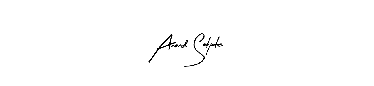 Make a beautiful signature design for name Anand Satpute. With this signature (Arty Signature) style, you can create a handwritten signature for free. Anand Satpute signature style 8 images and pictures png