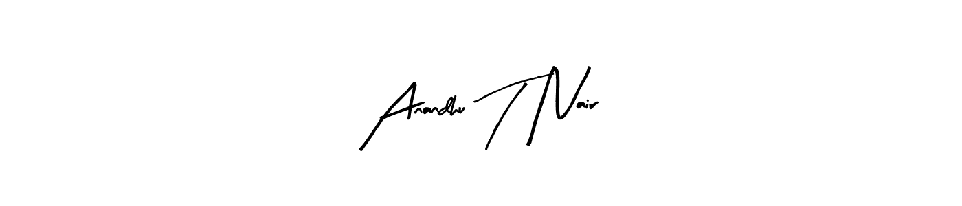 Once you've used our free online signature maker to create your best signature Arty Signature style, it's time to enjoy all of the benefits that Anandhu T Nair name signing documents. Anandhu T Nair signature style 8 images and pictures png