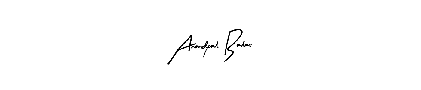Also You can easily find your signature by using the search form. We will create Anandpal Balas name handwritten signature images for you free of cost using Arty Signature sign style. Anandpal Balas signature style 8 images and pictures png