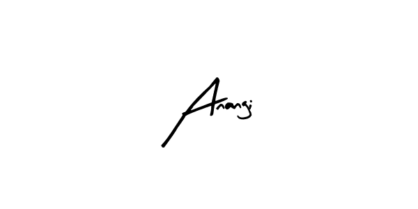 How to make Anangi signature? Arty Signature is a professional autograph style. Create handwritten signature for Anangi name. Anangi signature style 8 images and pictures png