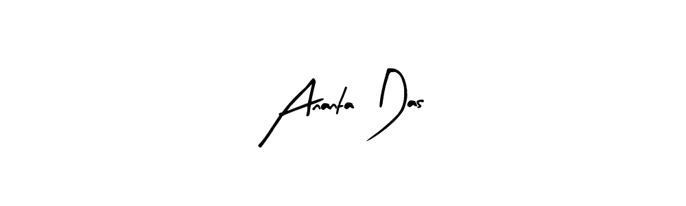 Also we have Ananta Das name is the best signature style. Create professional handwritten signature collection using Arty Signature autograph style. Ananta Das signature style 8 images and pictures png
