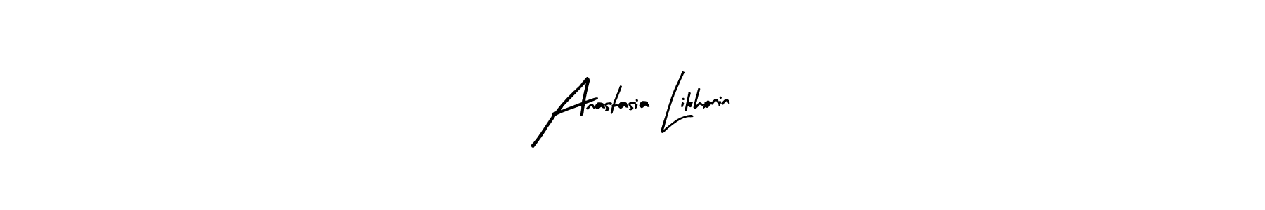 You should practise on your own different ways (Arty Signature) to write your name (Anastasia Likhonin) in signature. don't let someone else do it for you. Anastasia Likhonin signature style 8 images and pictures png
