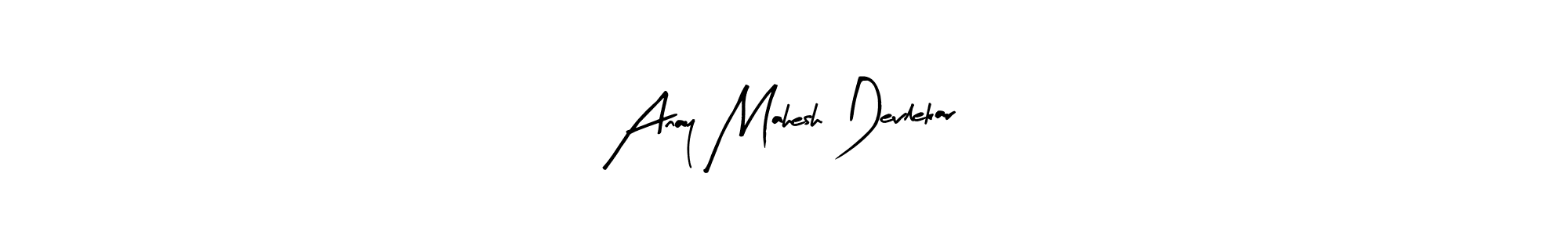 Make a beautiful signature design for name Anay Mahesh Devlekar. Use this online signature maker to create a handwritten signature for free. Anay Mahesh Devlekar signature style 8 images and pictures png