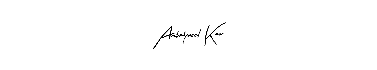You should practise on your own different ways (Arty Signature) to write your name (Anchalpreet Kaur) in signature. don't let someone else do it for you. Anchalpreet Kaur signature style 8 images and pictures png
