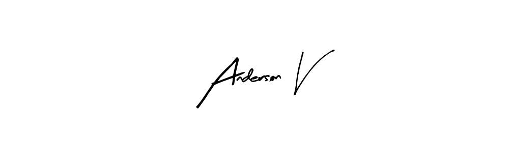 This is the best signature style for the Anderson V name. Also you like these signature font (Arty Signature). Mix name signature. Anderson V signature style 8 images and pictures png