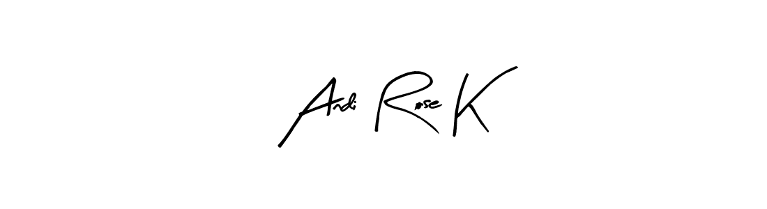 Here are the top 10 professional signature styles for the name Andi Rose K. These are the best autograph styles you can use for your name. Andi Rose K signature style 8 images and pictures png