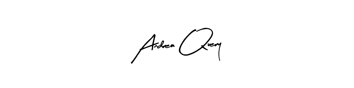 How to make Andrea Query signature? Arty Signature is a professional autograph style. Create handwritten signature for Andrea Query name. Andrea Query signature style 8 images and pictures png