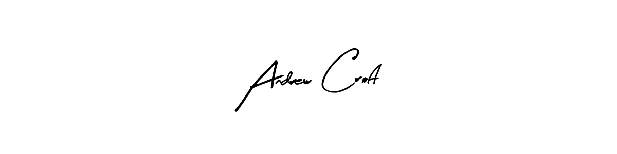 The best way (Arty Signature) to make a short signature is to pick only two or three words in your name. The name Andrew Croft include a total of six letters. For converting this name. Andrew Croft signature style 8 images and pictures png