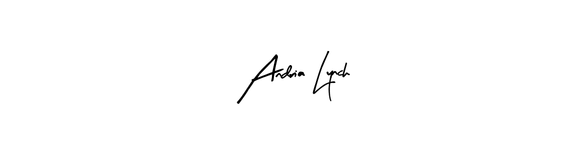 Make a beautiful signature design for name Andria Lynch. With this signature (Arty Signature) style, you can create a handwritten signature for free. Andria Lynch signature style 8 images and pictures png