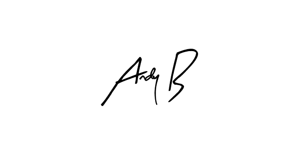 Design your own signature with our free online signature maker. With this signature software, you can create a handwritten (Arty Signature) signature for name Andy B. Andy B signature style 8 images and pictures png