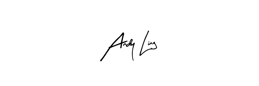 Andy Ling stylish signature style. Best Handwritten Sign (Arty Signature) for my name. Handwritten Signature Collection Ideas for my name Andy Ling. Andy Ling signature style 8 images and pictures png