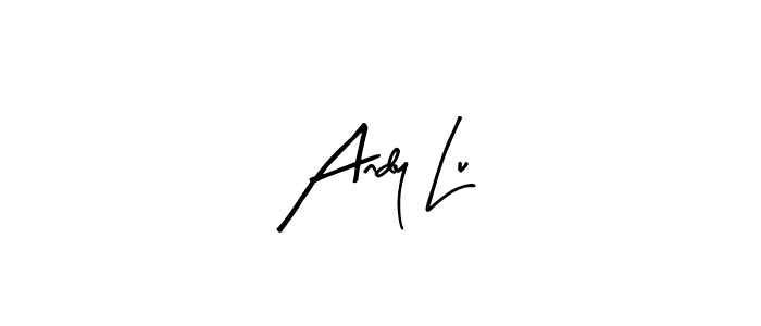 How to make Andy Lu name signature. Use Arty Signature style for creating short signs online. This is the latest handwritten sign. Andy Lu signature style 8 images and pictures png