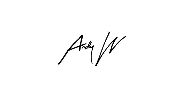 You can use this online signature creator to create a handwritten signature for the name Andy W. This is the best online autograph maker. Andy W signature style 8 images and pictures png