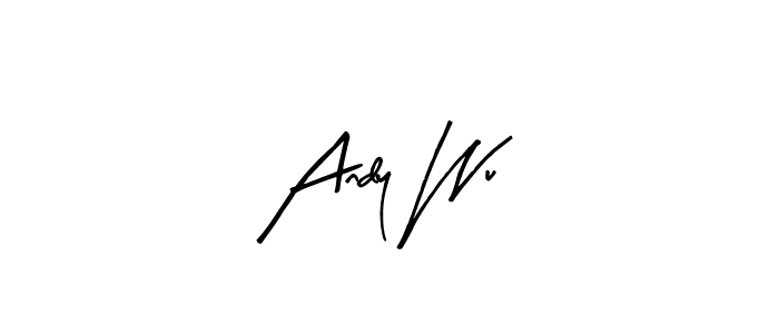 Best and Professional Signature Style for Andy Wu. Arty Signature Best Signature Style Collection. Andy Wu signature style 8 images and pictures png