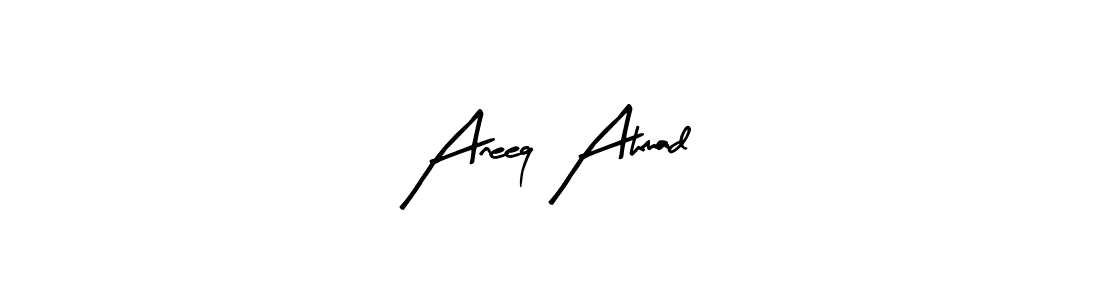 Make a beautiful signature design for name Aneeq Ahmad. With this signature (Arty Signature) style, you can create a handwritten signature for free. Aneeq Ahmad signature style 8 images and pictures png