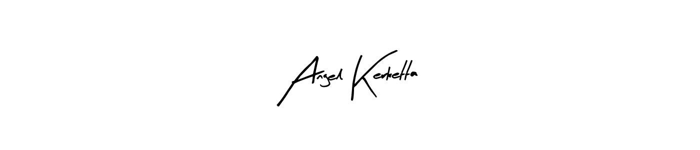 How to make Angel Kerketta signature? Arty Signature is a professional autograph style. Create handwritten signature for Angel Kerketta name. Angel Kerketta signature style 8 images and pictures png