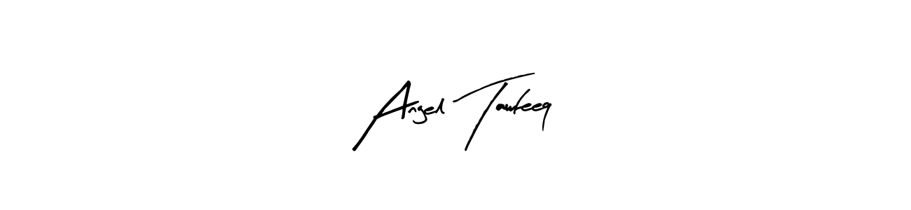 This is the best signature style for the Angel Tawfeeq name. Also you like these signature font (Arty Signature). Mix name signature. Angel Tawfeeq signature style 8 images and pictures png