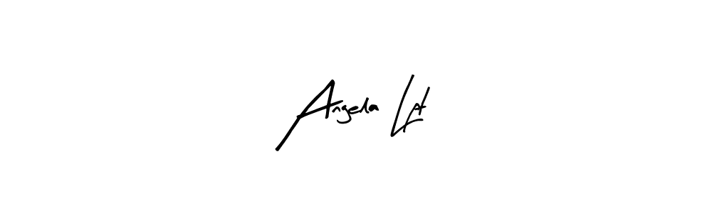 Similarly Arty Signature is the best handwritten signature design. Signature creator online .You can use it as an online autograph creator for name Angela Lpt. Angela Lpt signature style 8 images and pictures png