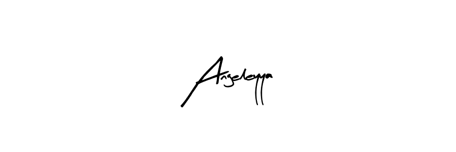 How to make Angeleyya signature? Arty Signature is a professional autograph style. Create handwritten signature for Angeleyya name. Angeleyya signature style 8 images and pictures png