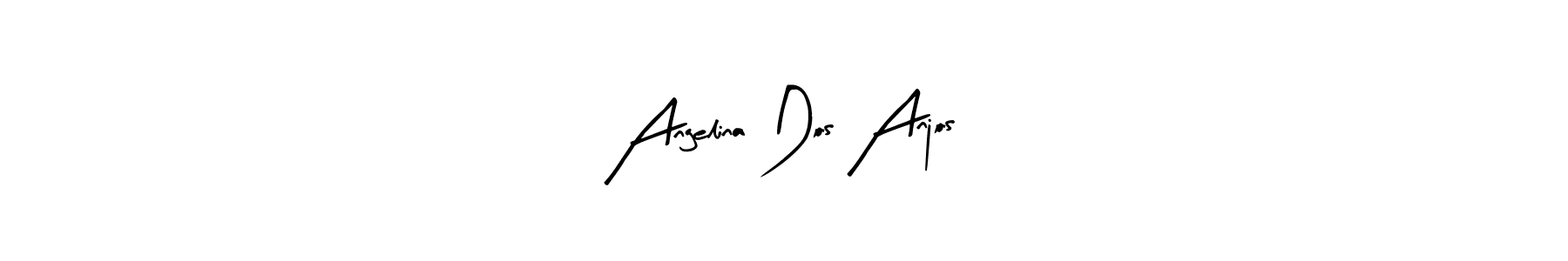 Design your own signature with our free online signature maker. With this signature software, you can create a handwritten (Arty Signature) signature for name Angelina Dos Anjos. Angelina Dos Anjos signature style 8 images and pictures png