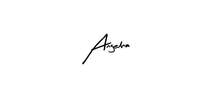 Use a signature maker to create a handwritten signature online. With this signature software, you can design (Arty Signature) your own signature for name Angelna. Angelna signature style 8 images and pictures png