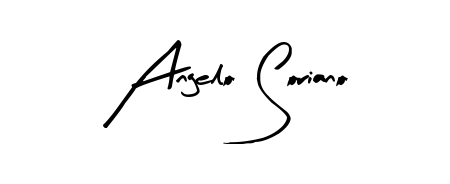Discover how Angelo Soriano looks in an executive cursive font (Arty Signature). Perfect for legal documents, invoices, and certificates. Angelo Soriano signature style 8 images and pictures png
