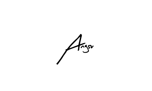 How to Draw Angsu signature style? Arty Signature is a latest design signature styles for name Angsu. Angsu signature style 8 images and pictures png