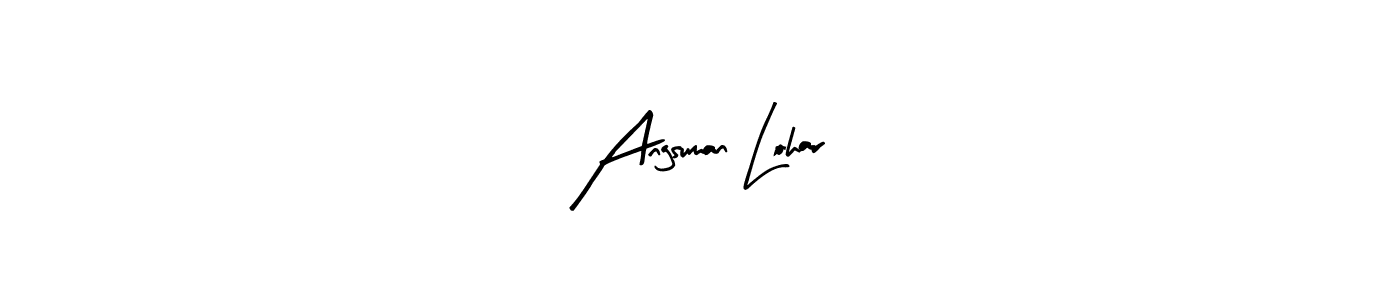 if you are searching for the best signature style for your name Angsuman Lohar. so please give up your signature search. here we have designed multiple signature styles  using Arty Signature. Angsuman Lohar signature style 8 images and pictures png