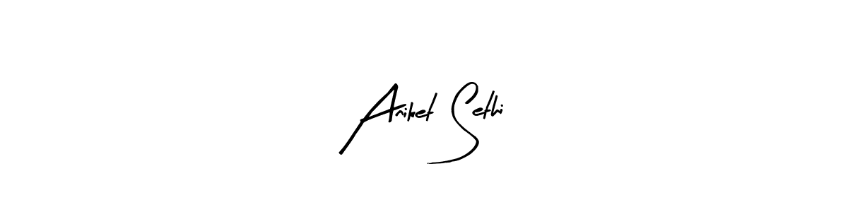 Once you've used our free online signature maker to create your best signature Arty Signature style, it's time to enjoy all of the benefits that Aniket Sethi name signing documents. Aniket Sethi signature style 8 images and pictures png