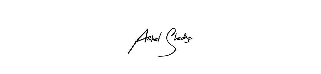 Best and Professional Signature Style for Aniket Shedge. Arty Signature Best Signature Style Collection. Aniket Shedge signature style 8 images and pictures png