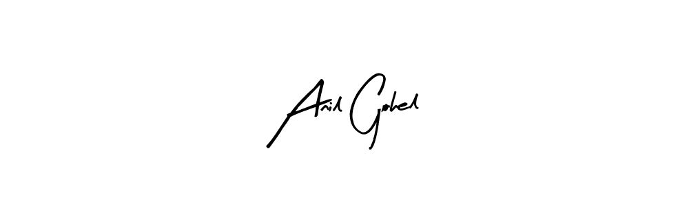 How to make Anil Gohel signature? Arty Signature is a professional autograph style. Create handwritten signature for Anil Gohel name. Anil Gohel signature style 8 images and pictures png
