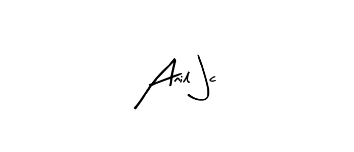 You can use this online signature creator to create a handwritten signature for the name Anil Jc. This is the best online autograph maker. Anil Jc signature style 8 images and pictures png
