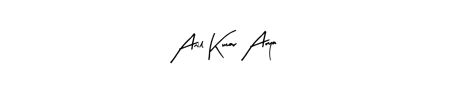 It looks lik you need a new signature style for name Anil Kumar Arya. Design unique handwritten (Arty Signature) signature with our free signature maker in just a few clicks. Anil Kumar Arya signature style 8 images and pictures png