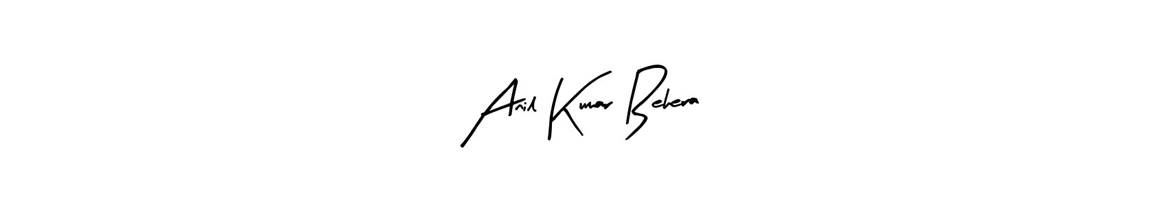 How to make Anil Kumar Behera name signature. Use Arty Signature style for creating short signs online. This is the latest handwritten sign. Anil Kumar Behera signature style 8 images and pictures png