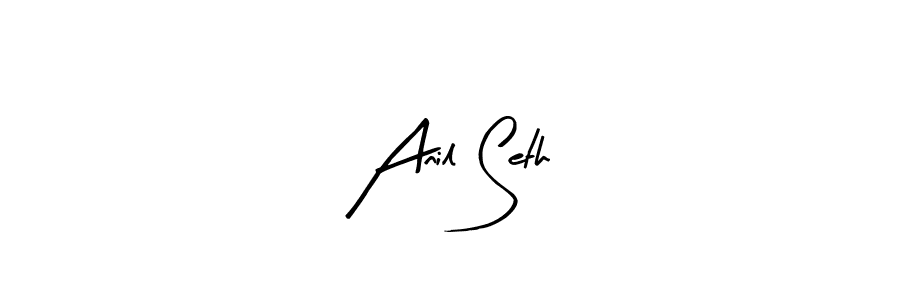 Also we have Anil Seth name is the best signature style. Create professional handwritten signature collection using Arty Signature autograph style. Anil Seth signature style 8 images and pictures png