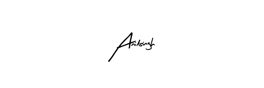 You should practise on your own different ways (Arty Signature) to write your name (Anilsingh) in signature. don't let someone else do it for you. Anilsingh signature style 8 images and pictures png