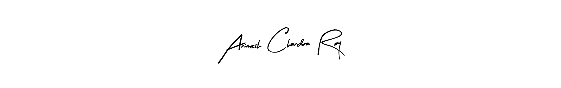 The best way (Arty Signature) to make a short signature is to pick only two or three words in your name. The name Animesh Chandra Roy include a total of six letters. For converting this name. Animesh Chandra Roy signature style 8 images and pictures png