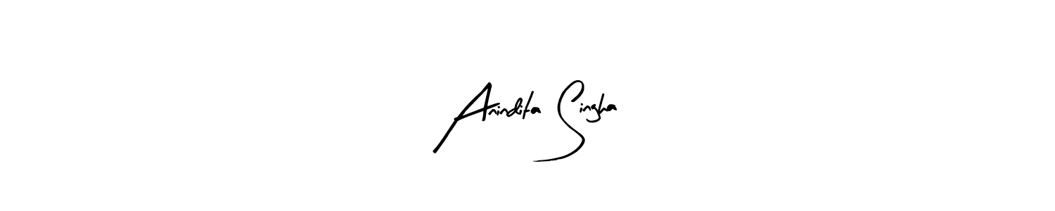 Make a beautiful signature design for name Anindita Singha. Use this online signature maker to create a handwritten signature for free. Anindita Singha signature style 8 images and pictures png