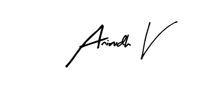 This is the best signature style for the Anirudh V name. Also you like these signature font (Arty Signature). Mix name signature. Anirudh V signature style 8 images and pictures png